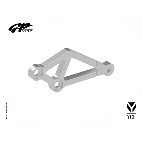 Supporto pedana sinistra alluminio MINIGP