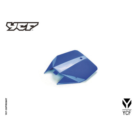 Tabella portanumero anteriore YCF BIGY - BLU