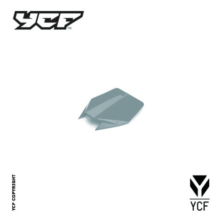 Tabella portanumero anteriore YCF- GRIGIA