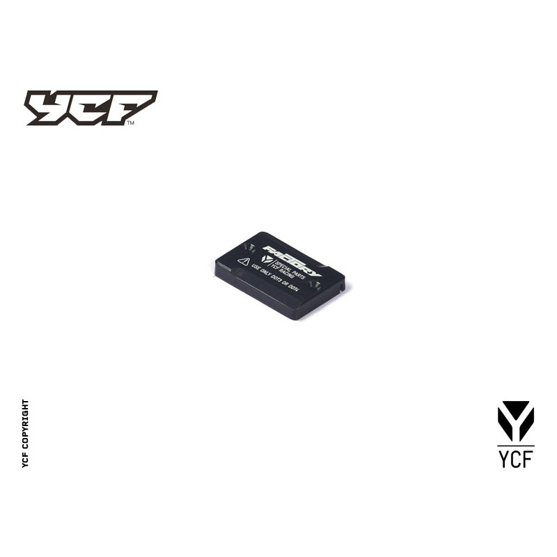 Tappo pompa freno anteriore in alluminio CNC anodizzato - NERO