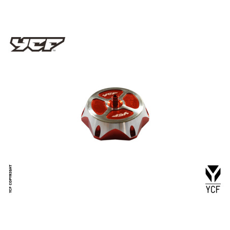 Tappo serbatoio CNC anodizzato - ARANCIONE