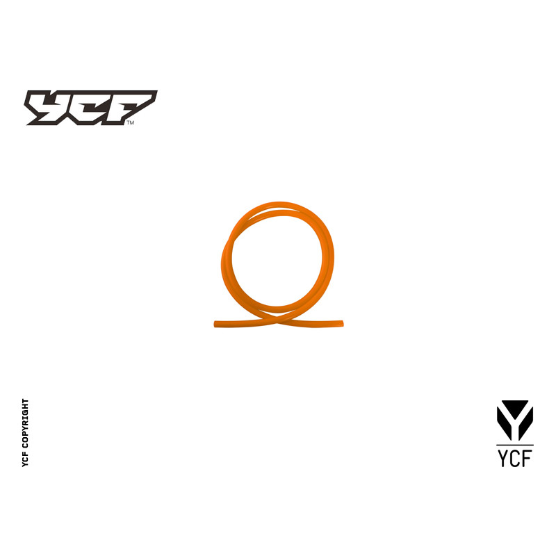 Tubo benzina 100cm ARANCIONE