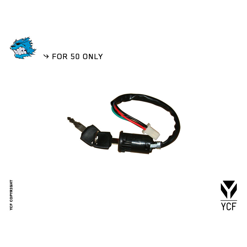 Chiave e blocchetto ycf 50 | Ricambio motore