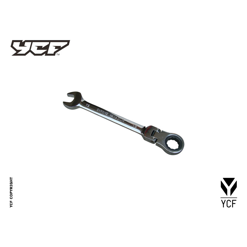 Chiave piatta a cricchetto 17 | Attrezzo officina moto