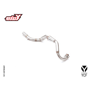 Collettore di scarico racing (Bigy Factory un silenziatore) | impia...