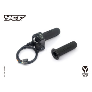 Comando gas con indicatore batteria e manopole Balance bike