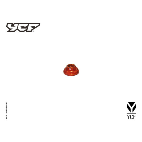 Coppia di cover valvole per 88/125 SEMI-AUTO/125 P  -  ARANCIONE