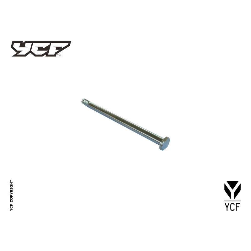 Asse ruota posteriore 2011 con dado e coppiglia lunghezza 230mm