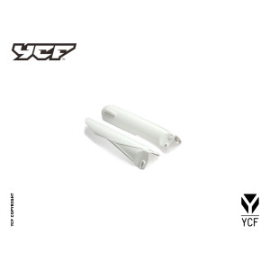 Coppia parasteli forcella 660mm BIANCO