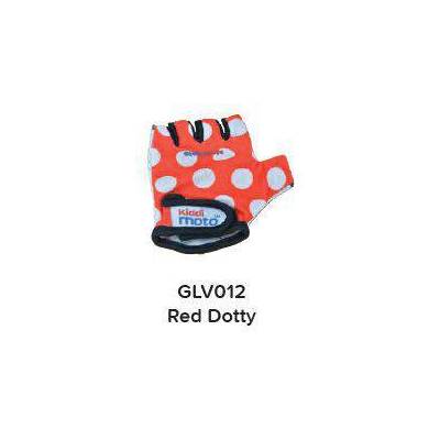 GLOVES - RED DOTTY (MEDIUM)