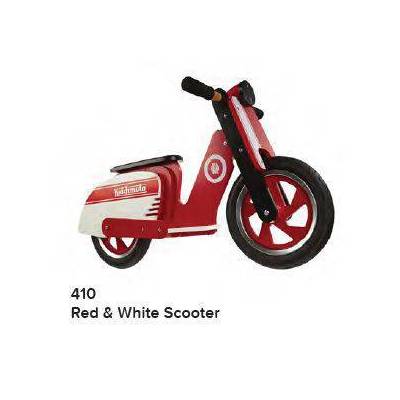 KIDDIMOTO SCOOTER - RED / WHITE