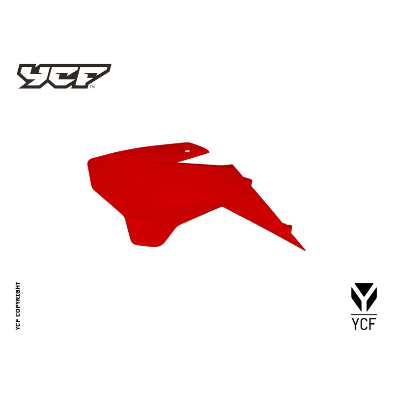 Convogliatore sinistro Rosso | plastiche e accessori estetici YCF