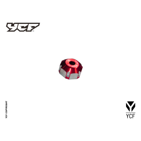 Dado cannotto di sterzo YCF- ROSSO