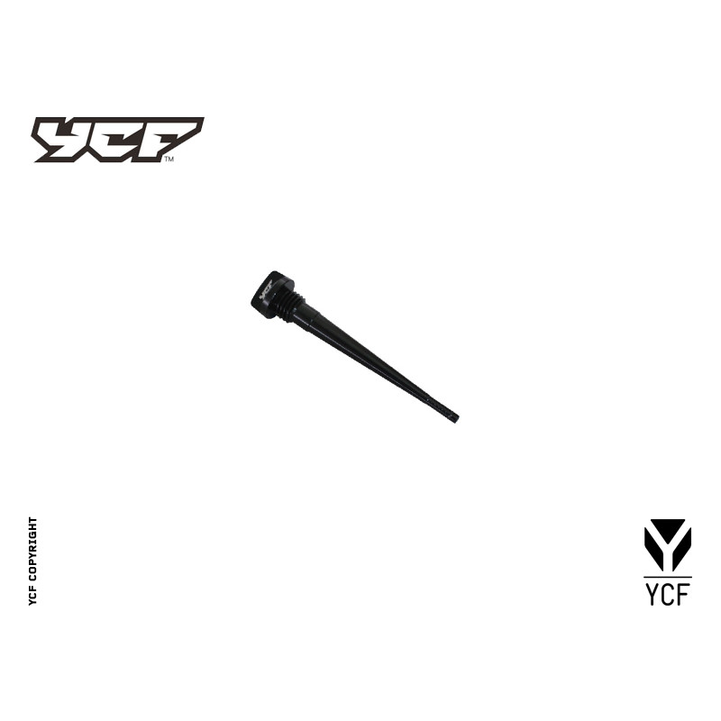 Asticella olio alluminio - NERO