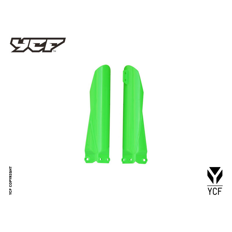 Coppia parasteli forcella L-735mm VERDE | sospensioni e assetto per...