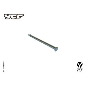 Asse ruota posteriore 2011 con dado e coppiglia lunghezza 230mm | r...