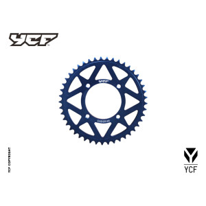 Corona in alluminio CNC 37 denti 420 anodizzata BLU | trasmissione...