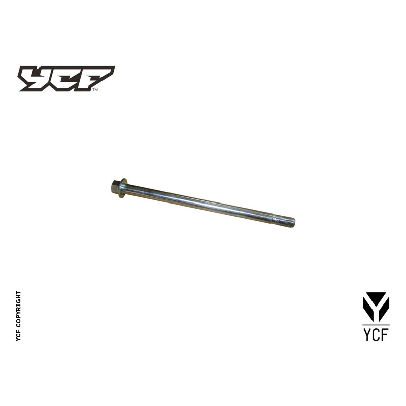 Asse ruota posterriore L 220mm con dado | ruote e cerchi per minibi...