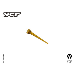 Asticella olio alluminio - ARANCIONE | Ricambio motore