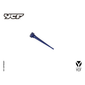 Asticella olio alluminio - BLU | Ricambio motore