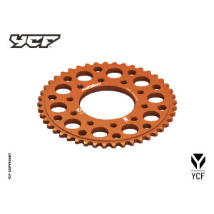 Corona in alluminio CNC con 5 fori di fissaggio per mozzi Factory 2...