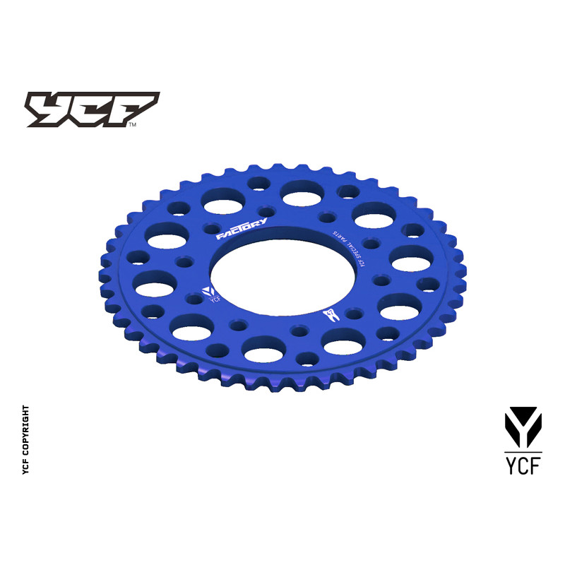 Corona in alluminio CNC con 5 fori di fissaggio per mozzi Factory 2...