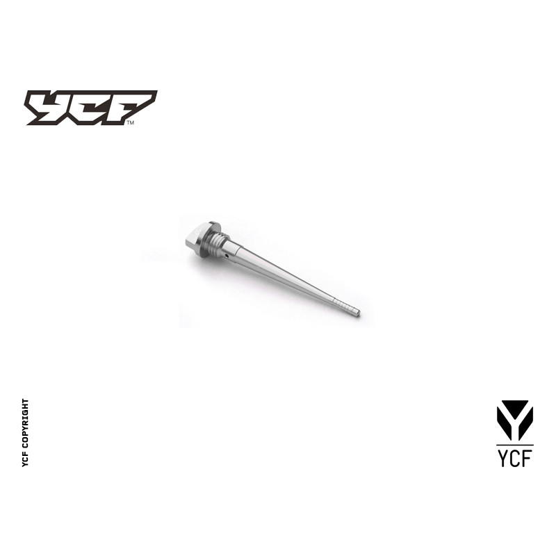 Asticella olio alluminio - SILVER | Ricambio motore