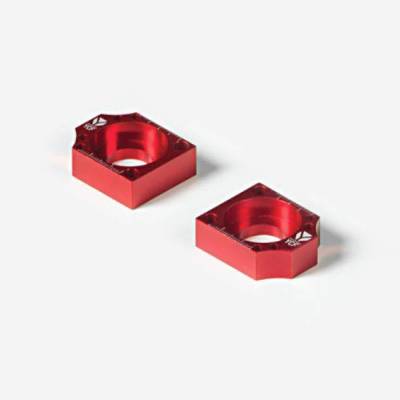 Coppia tendicatena in CNC anodizzato  - ROSSO