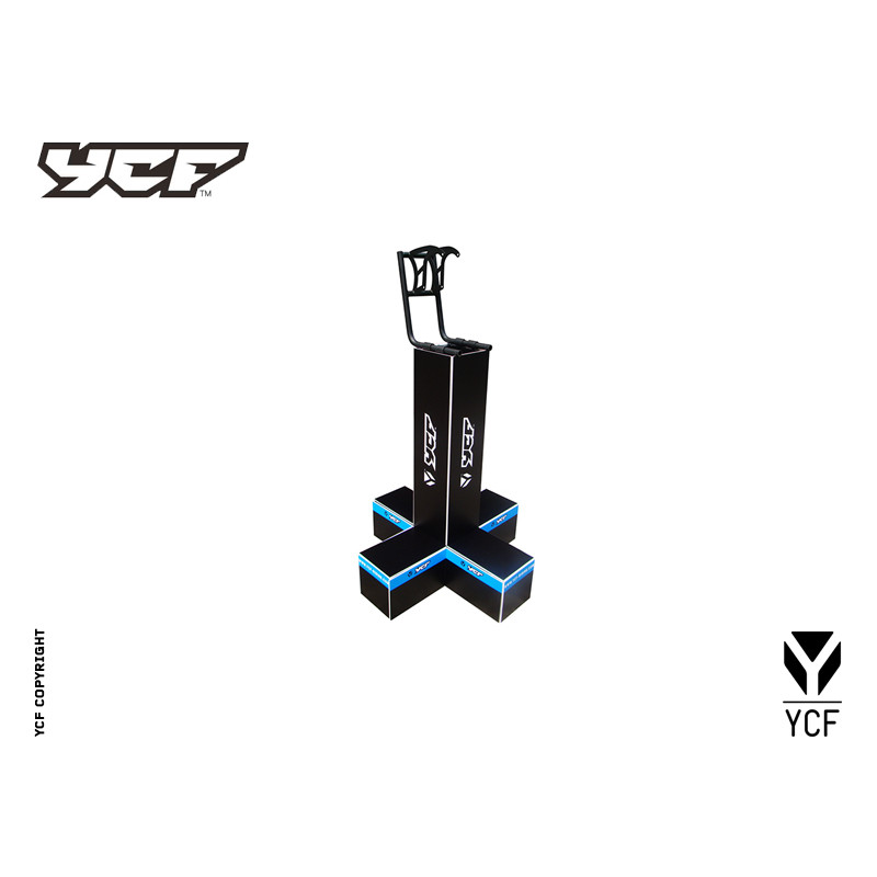 Espositore a colonna per 1 motore | Materiale espositivo YCF