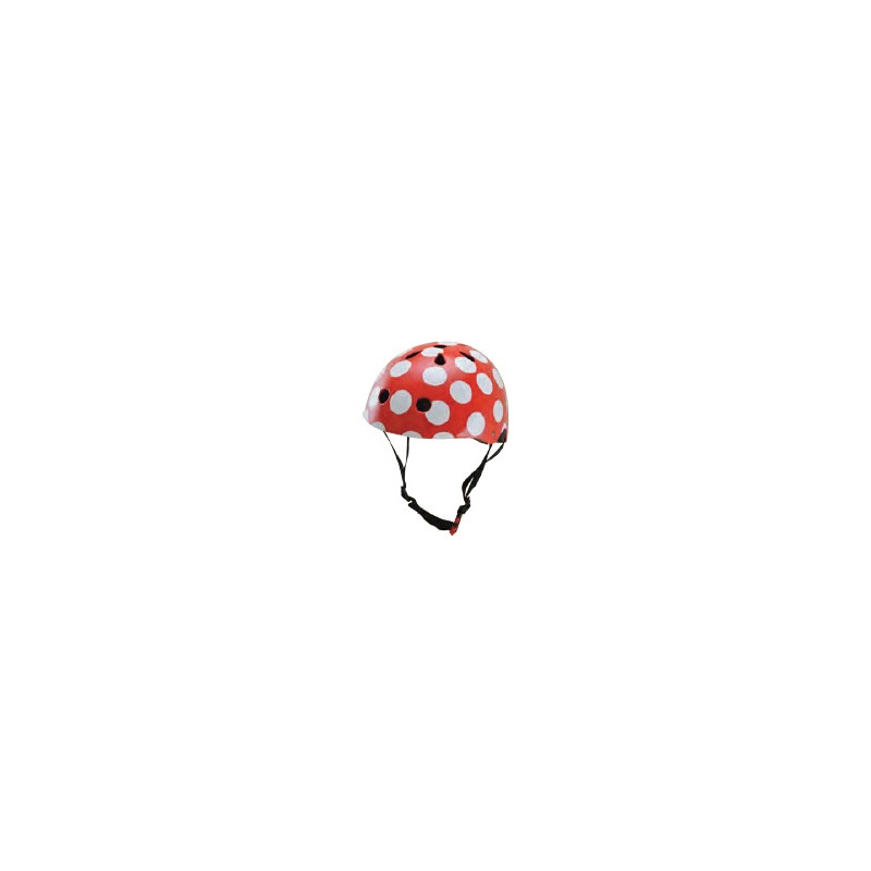 HELMET - RED DOTTY (MEDIUM)