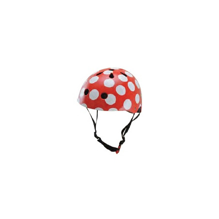 HELMET - RED DOTTY (MEDIUM)
