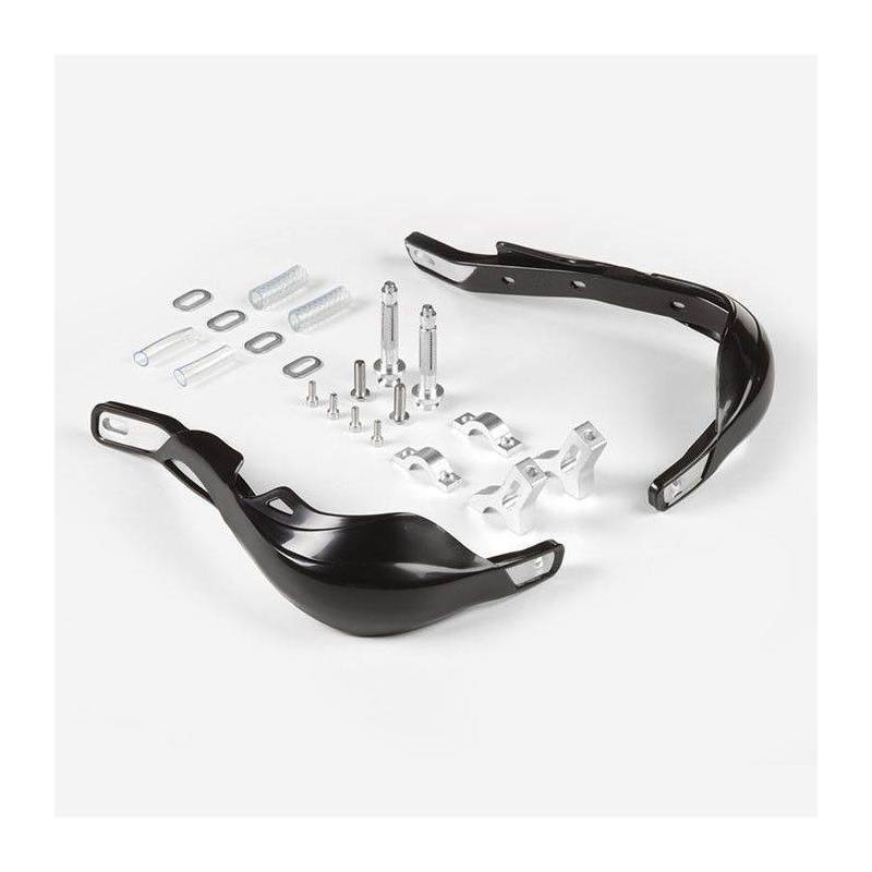 Coppia paramani NERO Supermoto7enduro (kit viti acciaio/alluminio diametro 22,2 e 28,6) Coppia paramani NERO Supermoto7enduro (kit viti acciaio/alluminio diametro 22,2 e 28,6)