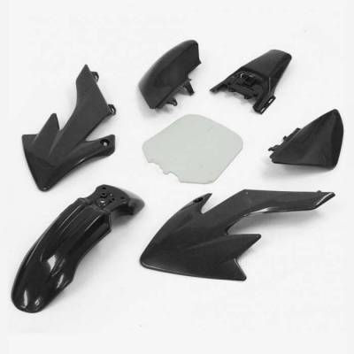 CRF50 Complete plastic kit Black