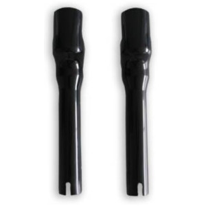 FLAT Trasck coppia PROTEZIONI PIT BIKE FORCELLE PIT BIKE 650mm Nero...