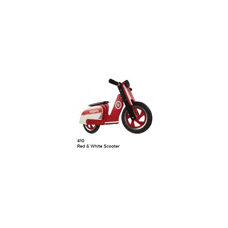 KIDDIMOTO SCOOTER - RED / WHITE