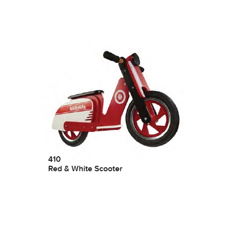 KIDDIMOTO SCOOTER - RED / WHITE