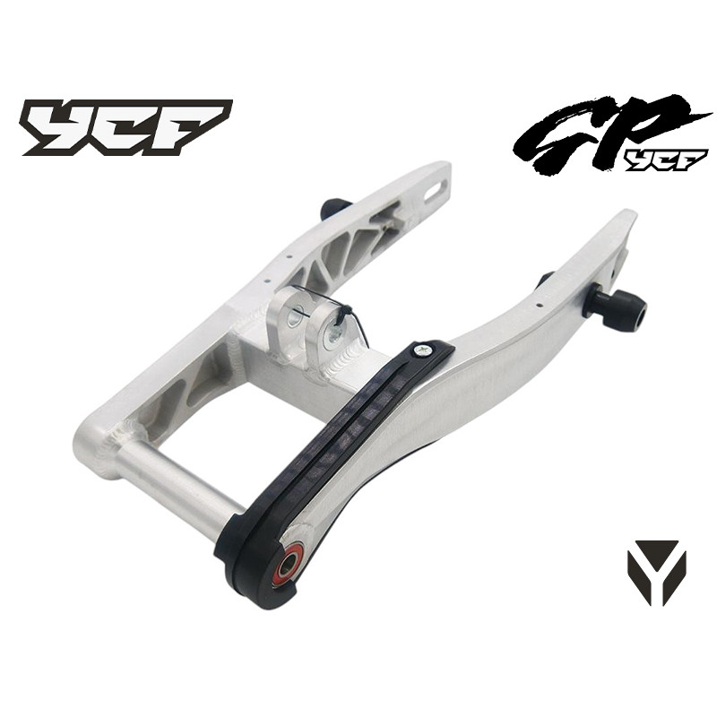 Forcellone completo in alluminio MINI GP 420mm D12mm | Componente...