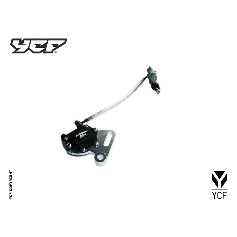 Freno posteriore radiale L:360mm - Pinza NERA | ricambio freni per...