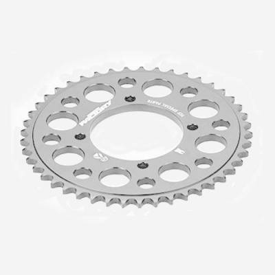 Corona in alluminio CNC 34 denti 420 anodizzata MAGNESIO