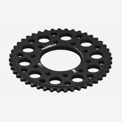 Corona in alluminio CNC 47 denti  NERO 2014