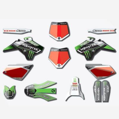 Kit Grafiche Monster 2017 (gamma Start, Pilot fino 2015, Factory fino 2015)