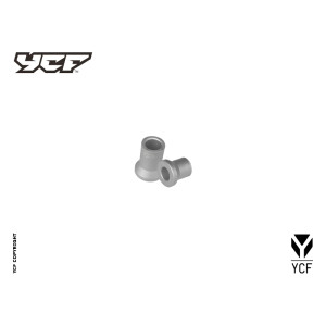 Kit distanziale ruota CNC posteriore - SILVER(L:F15F22F30×38 R:F15F22F30×29)