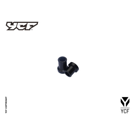 Kit distanziali ruota CNC ANTERIORE - NERO(L:F15F22F25×33 R:F15F22F25×23)