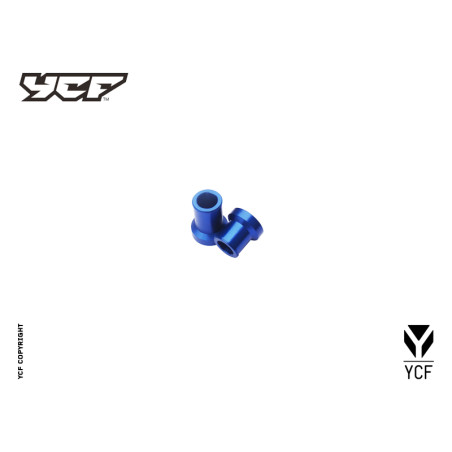 Kit distanziali ruota CNC ANTERIORE – BLU(L:F15F22F25×33 R:F15F22F25×23)