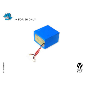 Batteria al Litio 10A 48V 166×150×105mm per YCF50E | Ricambio motore