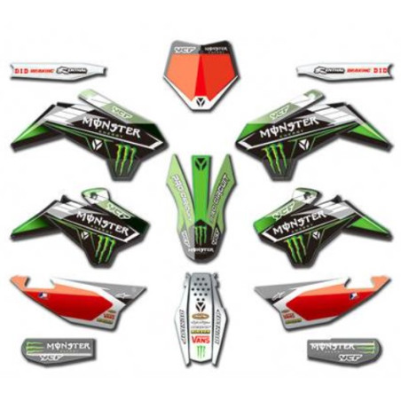 Kit Grafiche Monster 2017 (gamma PILOT 2016-2017/ FACTORY 2016-2018)