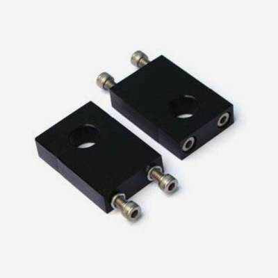 Supporti manubrio non regolabili per manubrio diam. 22.2mm / altezza 65 mm nero