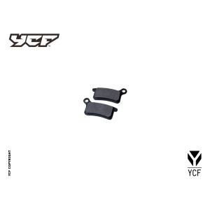 Kit pastiglie freno anteriori/posteriori per pinza a 4 pistoncini per ycf 2007 e 88 2009/11