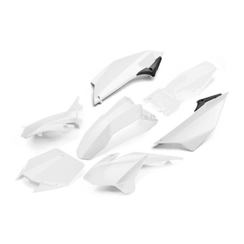 Kit PLASTICHE PIT BIKE complete YCF 2017 BIANCO (con codino tipo lungo)