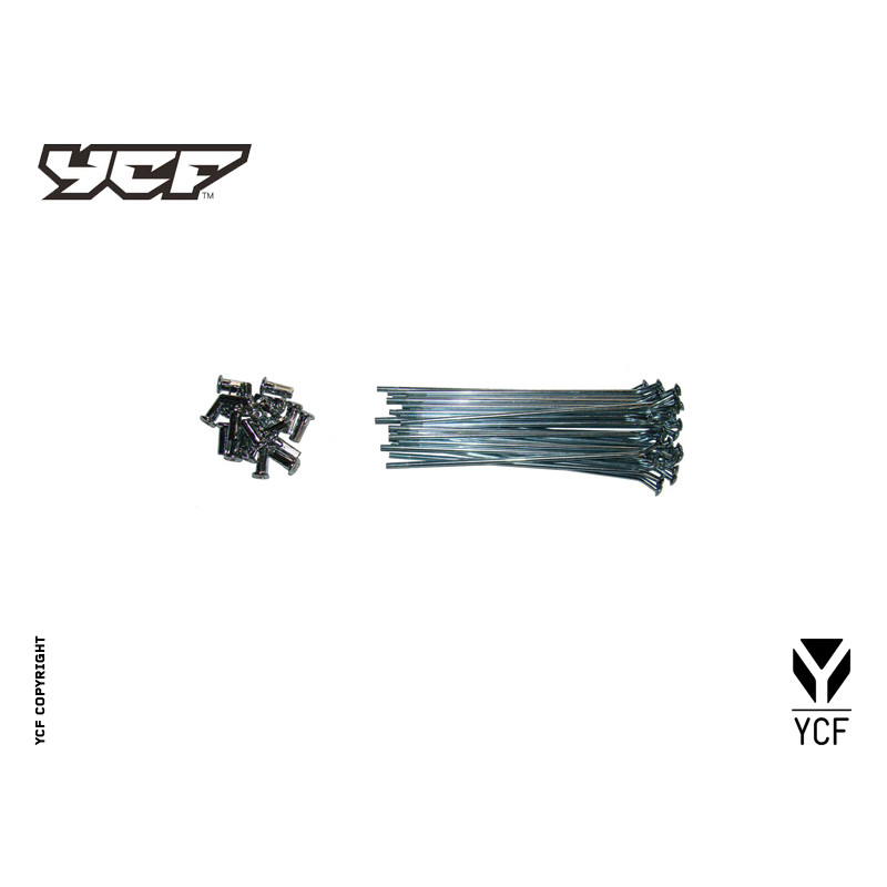 Kit raggi 12 pollici lunghezza 135mm 32pezzi